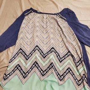 Maurice's long sleeve top size 2